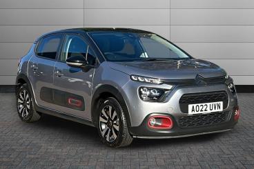 SPOTICAR Citroën C3 1.2 Puretech C-series Euro 6 (s/s) 5dr Used Car - Hatchback Petrol Grey - Peterborough - 1200643582_1