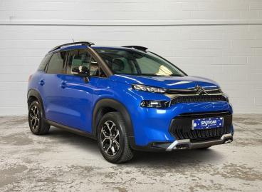 SPOTICAR Citroën C3 Aircross 1.2 Puretech Shine Euro 6 (s/s) 5dr Used Car - Suv Petrol Blue - Carlisle - 1200526954_1
