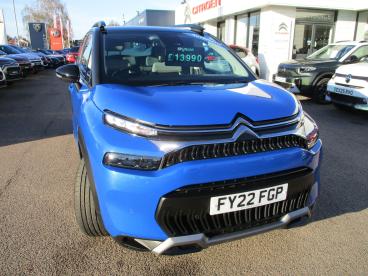 SPOTICAR Citroën C3 Aircross 1.2 Puretech Shine Plus Eat6 Euro 6 (s/s) 5dr Used Car - Suv Petrol Blue - Colchester - 1200530020_2