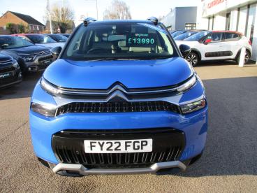 SPOTICAR Citroën C3 Aircross 1.2 Puretech Shine Plus Eat6 Euro 6 (s/s) 5dr Used Car - Suv Petrol Blue - Colchester - 1200530020_3