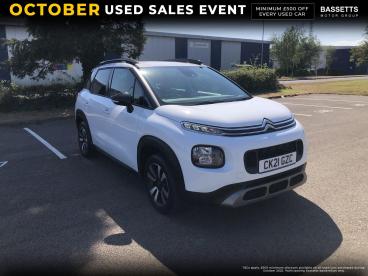 SPOTICAR Citroën C3 Aircross 1.2 Puretech Shine Euro 6 (s/s) 5dr Used Car - Suv Petrol White - Bridgend - 1200534509_1