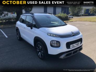 SPOTICAR Citroën C3 Aircross 1.2 Puretech Shine Euro 6 (s/s) 5dr Used Car - Suv Petrol White - Bridgend - 1200534511_1