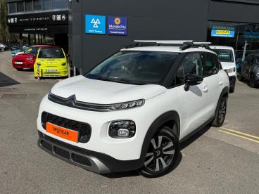 SPOTICAR Citroën C3 Aircross 1.2 Puretech Feel Euro 6 (s/s) 5dr Used Car - Suv Petrol White - Wakefield - 1200536455_2