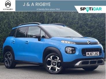 SPOTICAR Citroën C3 Aircross 1.2 Puretech Feel Eat6 Euro 6 (s/s) 5dr Used Car - Suv Petrol Blue - Chorley - 1200538688_1