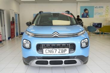 SPOTICAR Citroën C3 Aircross 1.2 Puretech Feel Eat6 Euro 6 (s/s) 5dr Used Car - Suv Petrol Blue - Newport - 1200538994_2