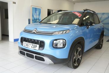 SPOTICAR Citroën C3 Aircross 1.2 Puretech Feel Eat6 Euro 6 (s/s) 5dr Used Car - Suv Petrol Blue - Newport - 1200538994_3