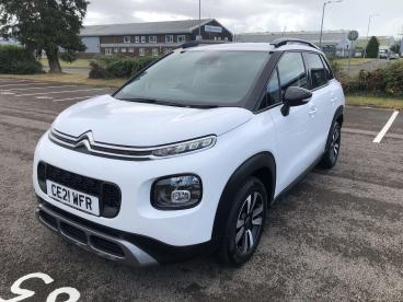 SPOTICAR Citroën C3 Aircross 1.2 Puretech Shine Euro 6 (s/s) 5dr Used Car - Suv Petrol White - Bridgend - 1200542789_3