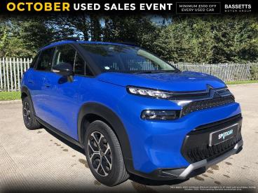 SPOTICAR Citroën C3 Aircross 1.2 Puretech Shine Euro 6 (s/s) 5dr Used Car - Suv Petrol Blue - Camarthen - 1200543455_1