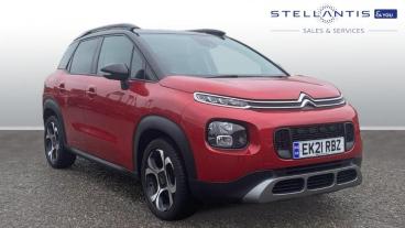 SPOTICAR Citroën C3 Aircross 1.2 Puretech Shine Plus Euro 6 (s/s) 5dr Used Car - Suv Petrol Red - Chelmsford - 1200548211_1