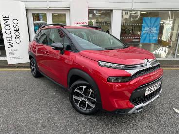 SPOTICAR Citroën C3 Aircross 1.2 Puretech Shine Euro 6 (s/s) 5dr Used Car - Suv Petrol Red - Llangefni - 1200551809_1