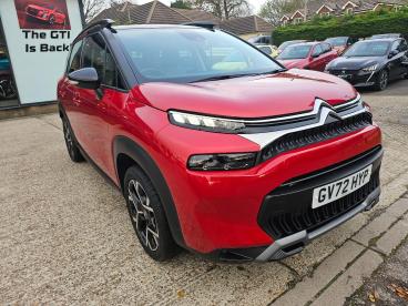 SPOTICAR Citroën C3 Aircross 1.2 Puretech Shine Plus Euro 6 (s/s) 5dr Used Car - Suv Petrol Red - Hastings - 1200552389_1