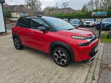 SPOTICAR Citroën C3 Aircross 1.2 Puretech Shine Plus Euro 6 (s/s) 5dr Used Car - Suv Petrol Red - Hastings - 1200552389_5