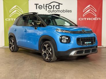 SPOTICAR Citroën C3 Aircross 1.2 Puretech Flair Euro 6 (s/s) 5dr Used Car - Suv Petrol Blue - Carlisle - 1200552610_1