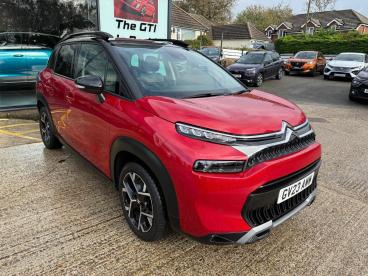 SPOTICAR Citroën C3 Aircross 1.2 Puretech Shine Plus Eat6 Euro 6 (s/s) 5dr Used Car - Suv Petrol Red - Hastings - 1200552637_1
