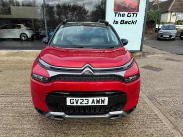 SPOTICAR Citroën C3 Aircross 1.2 Puretech Shine Plus Eat6 Euro 6 (s/s) 5dr Used Car - Suv Petrol Red - Hastings - 1200552637_2
