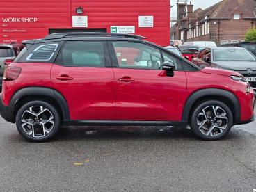 SPOTICAR Citroën C3 Aircross 1.2 Puretech Shine Plus Eat6 Euro 6 (s/s) 5dr Used Car - Suv Petrol Red - Ashford - 1200554212_2
