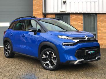 SPOTICAR Citroën C3 Aircross 1.2 Puretech Shine Plus Eat6 Euro 6 (s/s) 5dr Used Car - Suv Petrol Blue - Fareham - 1200554551_1