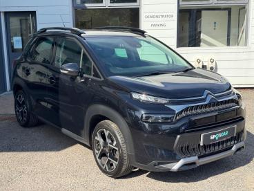 SPOTICAR Citroën C3 Aircross 1.2 Puretech Shine Plus Euro 6 (s/s) 5dr Used Car - Suv Petrol Black - Torquay - 1200554859_1
