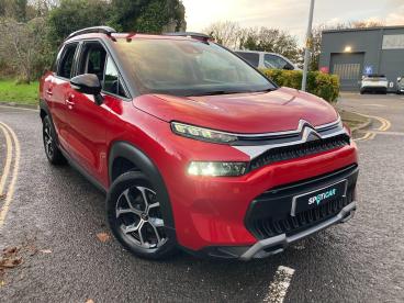 SPOTICAR Citroën C3 Aircross 1.2 Puretech Plus Euro 6 (s/s) 5dr Used Car - Suv Petrol Red - Plymouth - 1200555168_1