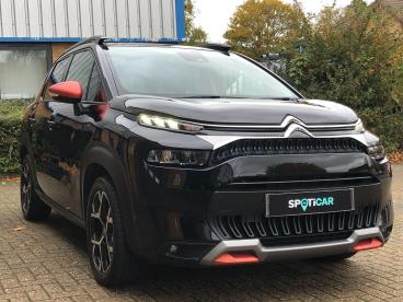 SPOTICAR Citroën C3 Aircross 1.2 Puretech Shine Plus Euro 6 (s/s) 5dr Used Car - Suv Petrol Black - Fareham - 1200556259_5