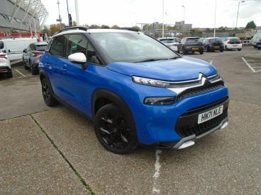 SPOTICAR Citroën C3 Aircross 1.2 Puretech Shine Plus Eat6 Euro 6 (s/s) 5dr Used Car - Suv Petrol Blue - Southampton - 1200556617_1