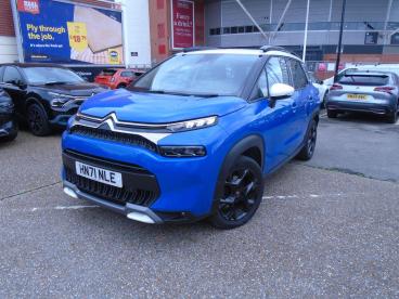 SPOTICAR Citroën C3 Aircross 1.2 Puretech Shine Plus Eat6 Euro 6 (s/s) 5dr Used Car - Suv Petrol Blue - Southampton - 1200556617_4