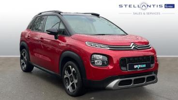 SPOTICAR Citroën C3 Aircross 1.2 Puretech Shine Plus Euro 6 (s/s) 5dr Used Car - Suv Petrol Red - Wimbledon - 1200559072_1