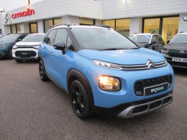 SPOTICAR Citroën C3 Aircross 1.2 Puretech Flair Euro 6 (s/s) 5dr Used Car - Suv Petrol Blue - Colchester - 1200562902_1
