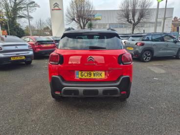 SPOTICAR Citroën C3 Aircross 1.2 Puretech Flair Euro 6 (s/s) 5dr Used Car - Suv Petrol Red - Folkestone - 1200563182_5