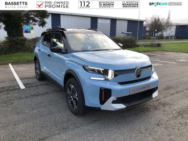 SPOTICAR Citroën C3 Aircross 1.2 Hybrid Max E-dsc Euro 6 (s/s) 5dr Used Car - Suv Hybrid Blue - Bridgend - 1200563574_1