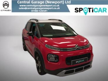 SPOTICAR Citroën C3 Aircross 1.2 Puretech Flair Euro 6 (s/s) 5dr Used Car - Suv Petrol Red - Newport - 1200566807_1