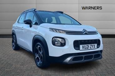 SPOTICAR Citroën C3 Aircross 1.2 Puretech Shine Plus Euro 6 (s/s) 5dr Used Car - Suv Petrol White - Tewkesbury - 1200566925_1