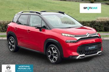SPOTICAR Citroën C3 Aircross 1.2 Puretech Shine Plus Euro 6 (s/s) 5dr Used Car - Suv Petrol Red - Worthing - 1200569346_1
