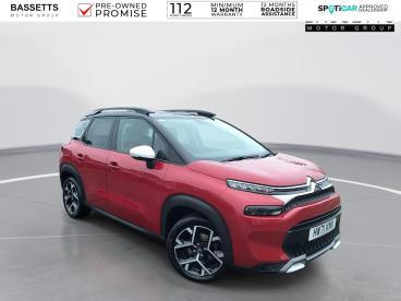 SPOTICAR Citroën C3 Aircross 1.2 Puretech Shine Plus Eat6 Euro 6 (s/s) 5dr Used Car - Suv Petrol Red - Swansea - 1200569435_1