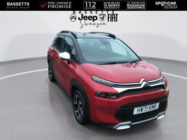 SPOTICAR Citroën C3 Aircross 1.2 Puretech Shine Plus Eat6 Euro 6 (s/s) 5dr Used Car - Suv Petrol Red - Swansea - 1200569435_3