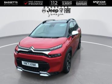 SPOTICAR Citroën C3 Aircross 1.2 Puretech Shine Plus Eat6 Euro 6 (s/s) 5dr Used Car - Suv Petrol Red - Swansea - 1200569435_4