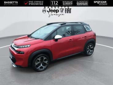 SPOTICAR Citroën C3 Aircross 1.2 Puretech Shine Plus Eat6 Euro 6 (s/s) 5dr Used Car - Suv Petrol Red - Swansea - 1200569435_5
