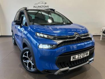 SPOTICAR Citroën C3 Aircross 1.2 Puretech Shine Eat6 Euro 6 (s/s) 5dr Used Car - Suv Petrol Blue - Ashington - 1200570413_1