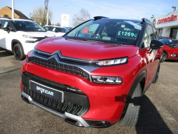 SPOTICAR Citroën C3 Aircross 1.2 Puretech Shine Plus Euro 6 (s/s) 5dr Used Car - Suv Petrol Red - Colchester - 1200577128_3