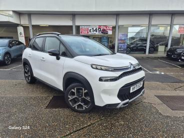 SPOTICAR Citroën C3 Aircross 1.2 Puretech Shine Plus Eat6 Euro 6 (s/s) 5dr Used Car - Suv Petrol White - Southampton - 1200577555_1