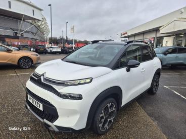 SPOTICAR Citroën C3 Aircross 1.2 Puretech Shine Plus Eat6 Euro 6 (s/s) 5dr Used Car - Suv Petrol White - Southampton - 1200577555_2