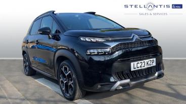 SPOTICAR Citroën C3 Aircross 1.2 Puretech Shine Plus Eat6 Euro 6 (s/s) 5dr Used Car - Suv Petrol Black - Walton On Thames - 1200581913_1