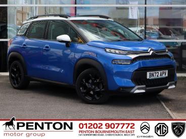 SPOTICAR Citroën C3 Aircross 1.2 Puretech Shine Plus Eat6 Euro 6 (s/s) 5dr Used Car - Suv Petrol Blue - Christchurch - 1200582398_1