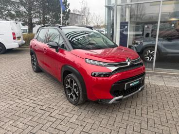SPOTICAR Citroën C3 Aircross 1.2 Puretech Shine Plus Eat6 Euro 6 (s/s) 5dr Used Car - Suv Petrol Red - Trowbridge - 1200582493_1