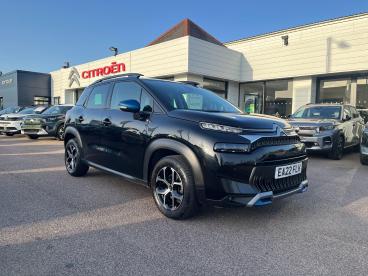SPOTICAR Citroën C3 Aircross 1.2 Puretech Shine Eat6 Euro 6 (s/s) 5dr Used Car - Suv Petrol Black - Colchester - 1200583275_1