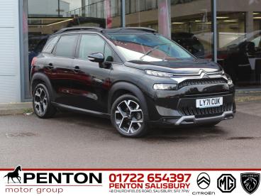 SPOTICAR Citroën C3 Aircross 1.2 Puretech Shine Plus Eat6 Euro 6 (s/s) 5dr Used Car - Suv Petrol Black - Salisbury - 1200583442_1