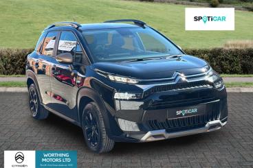 SPOTICAR Citroën C3 Aircross 1.2 Puretech C-series Edition Euro 6 (s/s) 5dr Used Car - Suv Petrol Black - Worthing - 1200585837_1