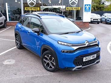 SPOTICAR Citroën C3 Aircross 1.2 Puretech Shine Eat6 Euro 6 (s/s) 5dr Used Car - Suv Petrol Blue - Ashford - 1200587624_1