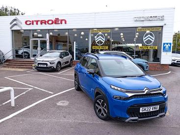SPOTICAR Citroën C3 Aircross 1.2 Puretech Shine Eat6 Euro 6 (s/s) 5dr Used Car - Suv Petrol Blue - Ashford - 1200587624_2
