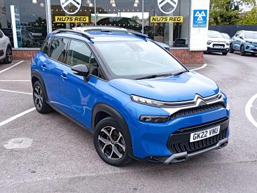 SPOTICAR Citroën C3 Aircross 1.2 Puretech Shine Eat6 Euro 6 (s/s) 5dr Used Car - Suv Petrol Blue - Ashford - 1200587624_3